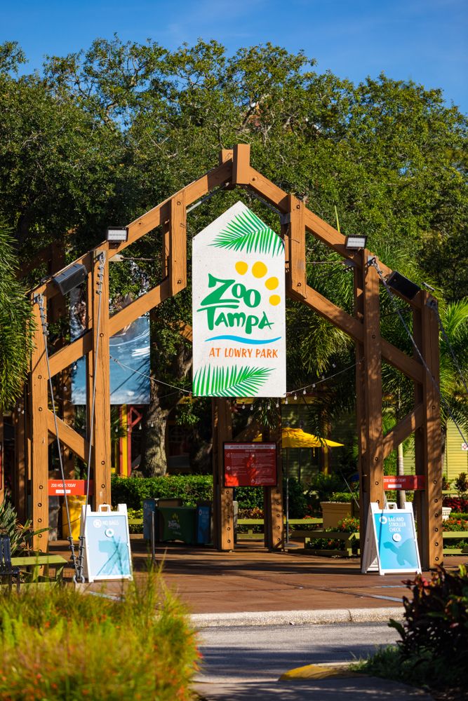 Entrance to ZooTampa