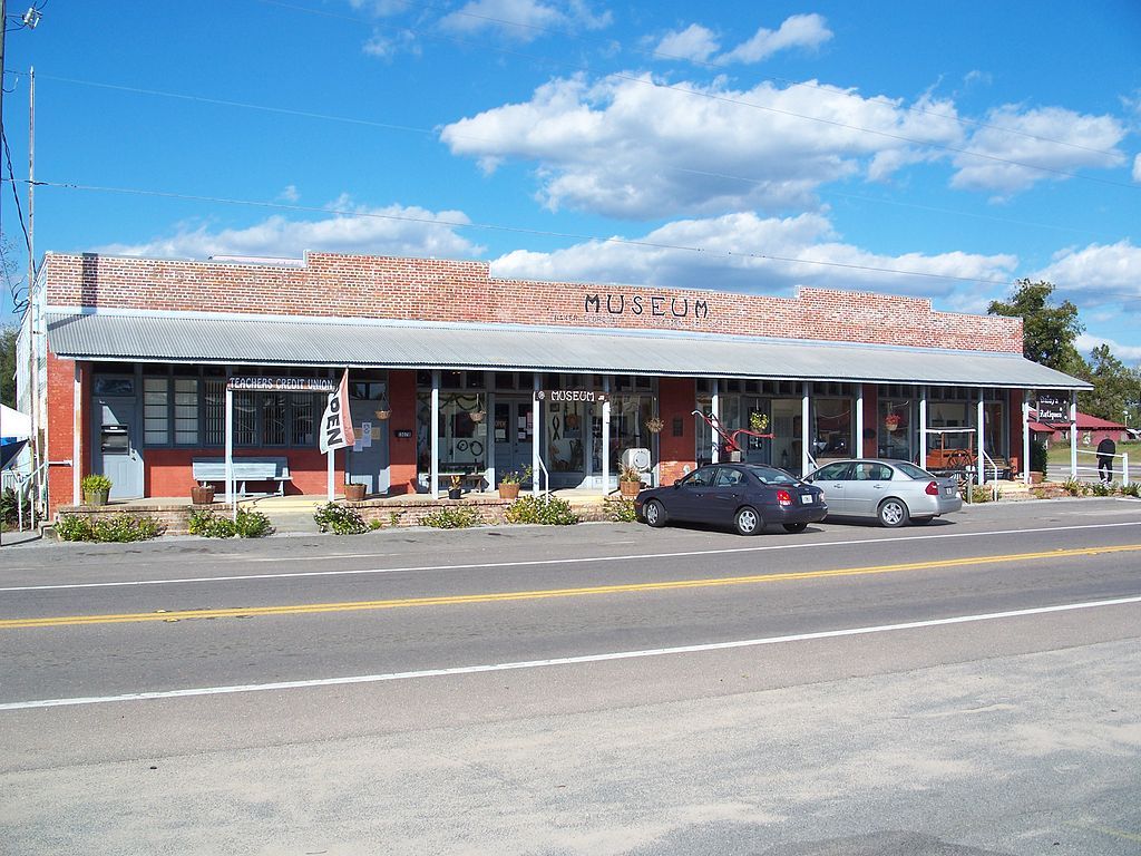 Exterior of the Baker Block Museum