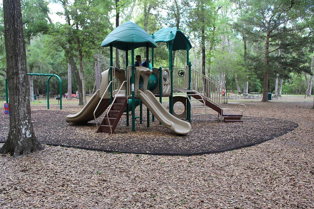 Playground at Manatee Springs State Park