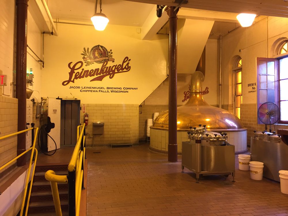 Interior of Jacob Leinenkugel Brewing Company