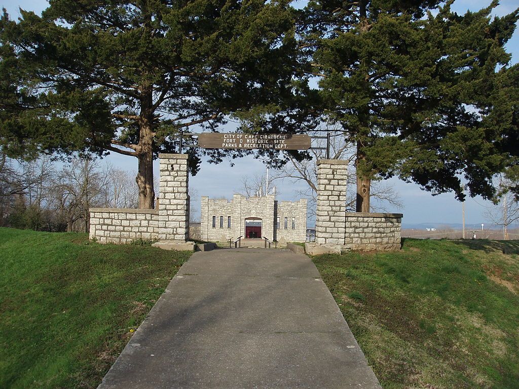 Entryway of Fort D Historic Site