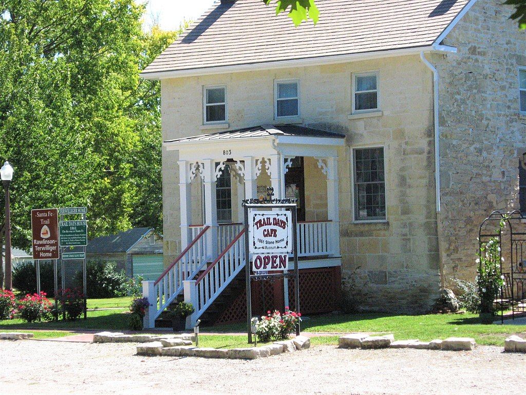 Exterior of Trail Days Cafe