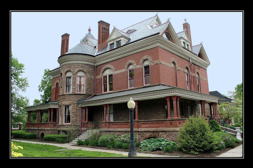 Exterior of the Seiberling Mansion