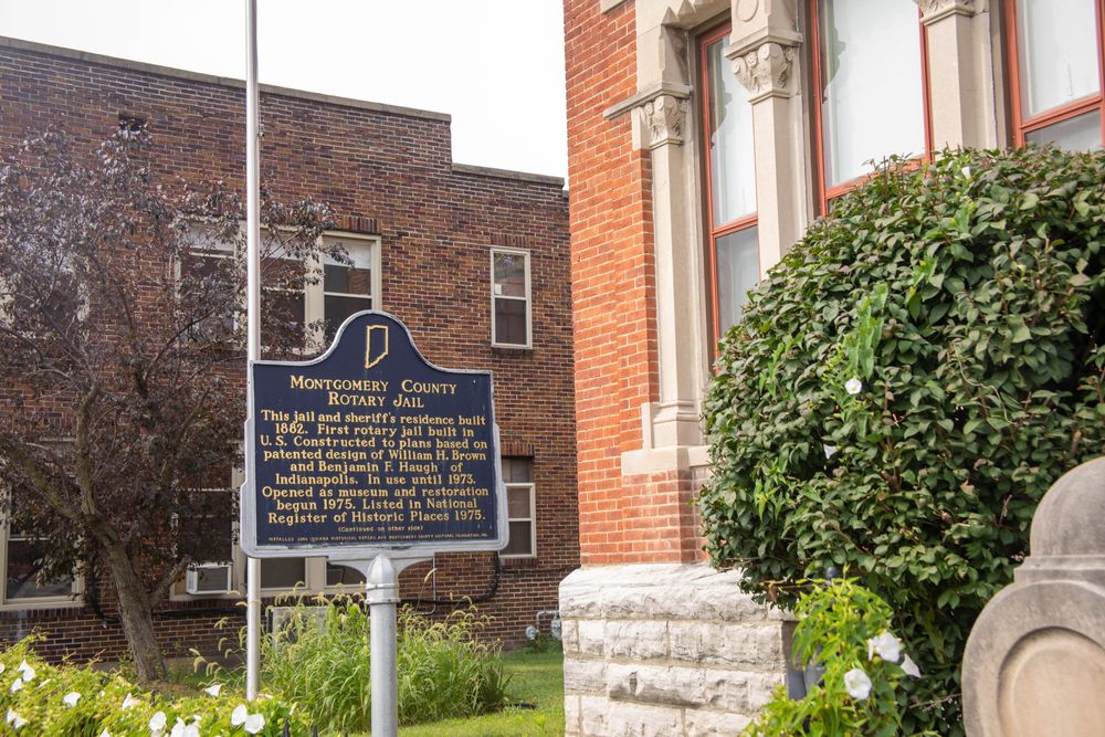 History marker of Rotary Jail Museum