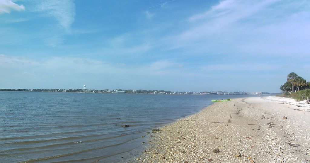 The waters of Atsena Otie Key