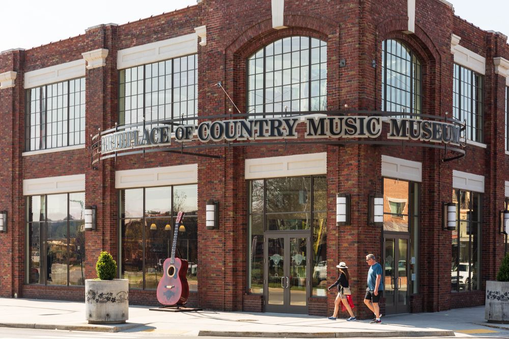 Front View of Birthplace of Country Music Museum