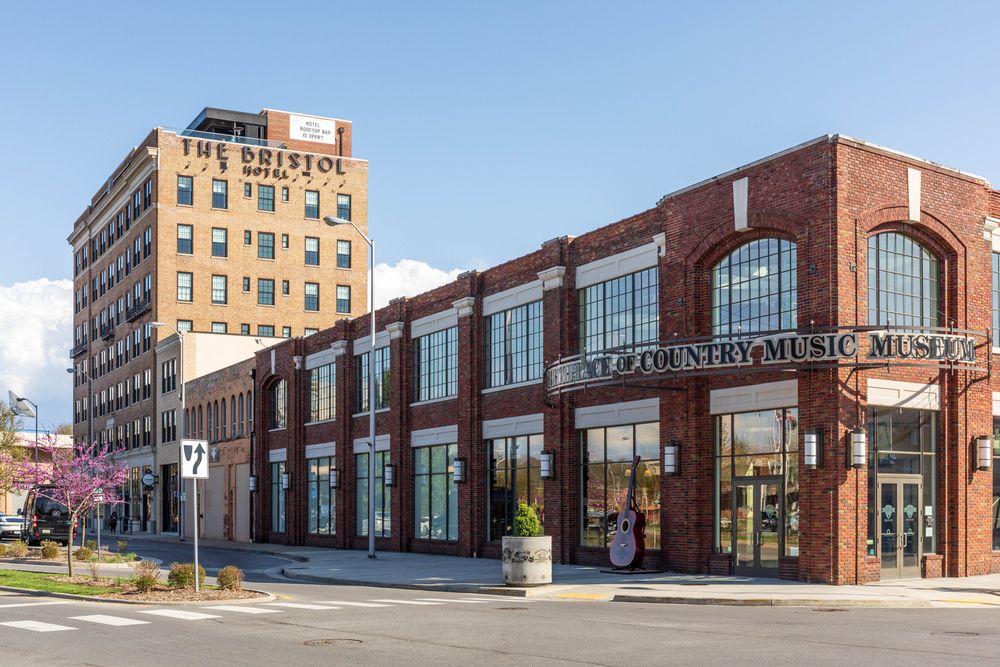 Front View of Birthplace of Country Music Museum