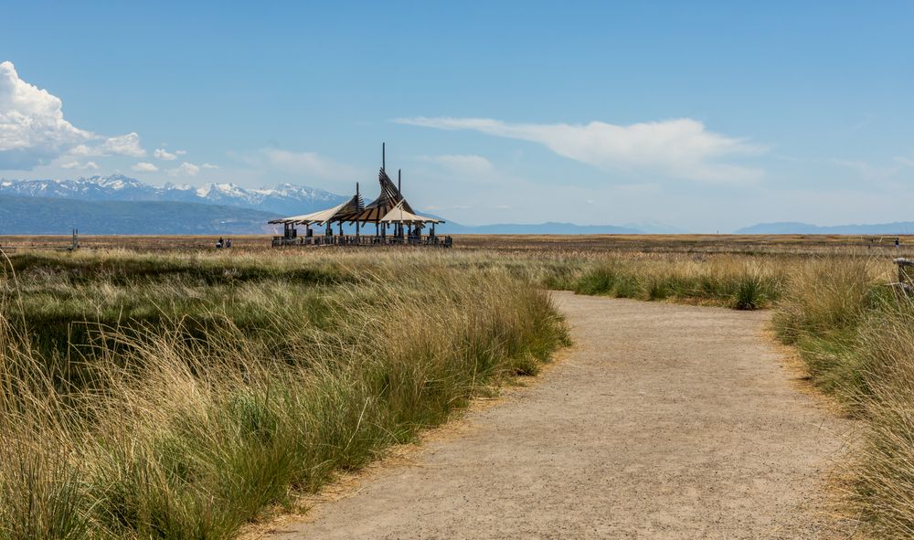 View at Great Salt Lake Shorelands Preserve