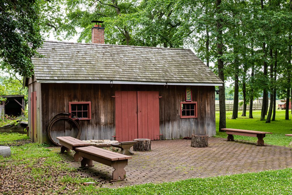 Blacksmith shop at the Historic Cold Spring Village