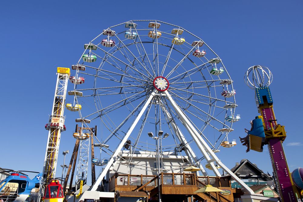 Ferris wheel at Playland’s Castaway Cove