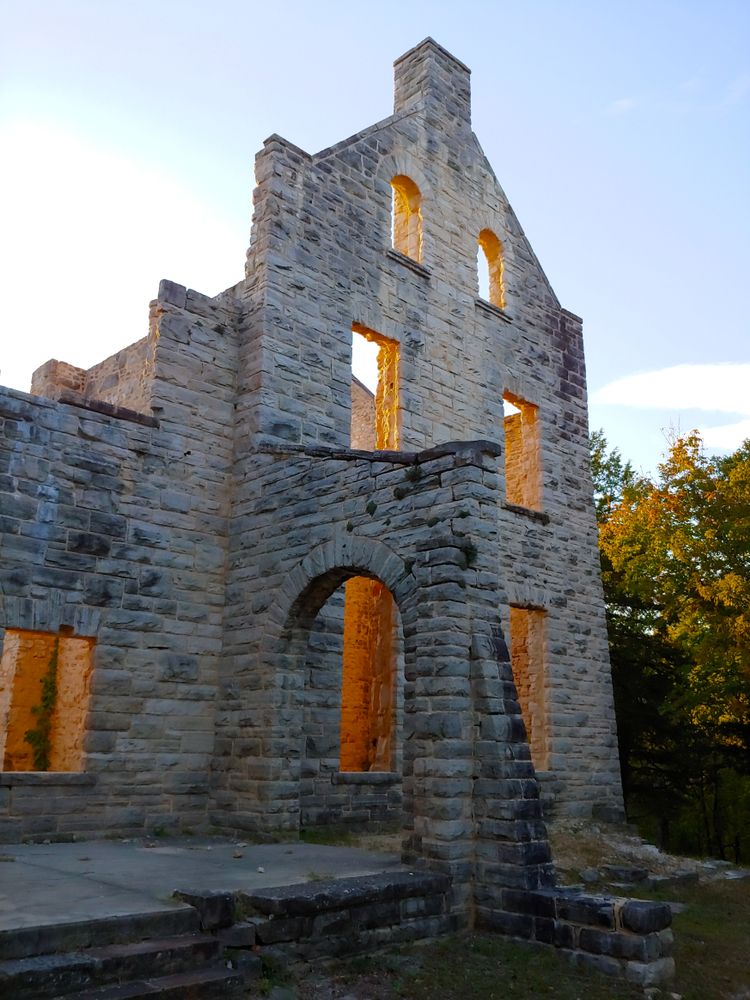 Entryway of the Ha Ha Tonka Castle Ruins