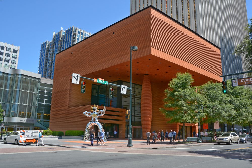 Exterior of the Bechtler Museum of Modern Art