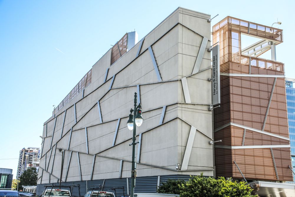 Exterior of the Harvey B. Gantt Center for African American Arts
