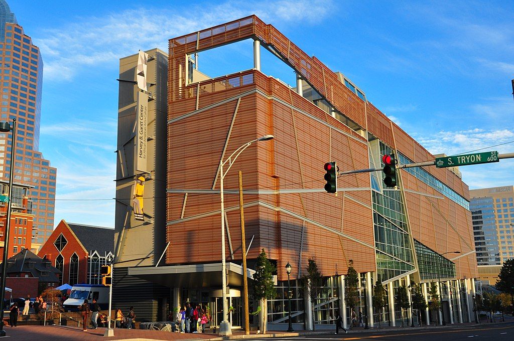 Facade of the Harvey B. Gantt Center for African American Arts