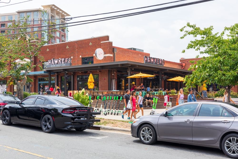A restaurant at South End Neighborhood