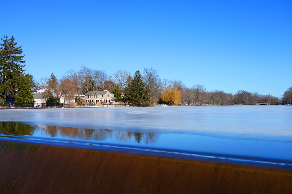 The waters of Brainerd Lake