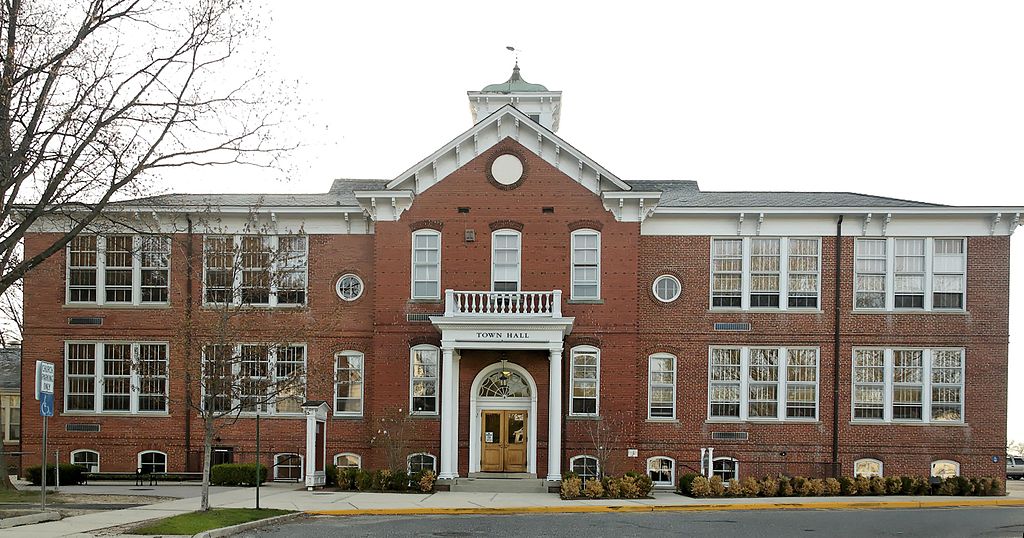 Exterior of the Cranbury Township Town Hall
