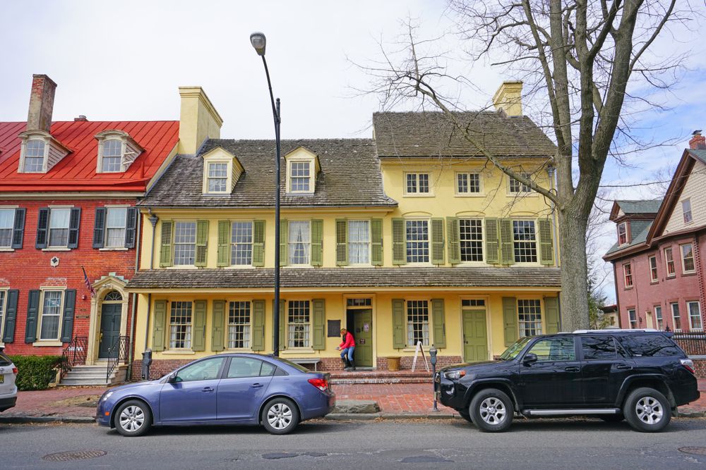 Exterior of the Indian King Tavern Museum