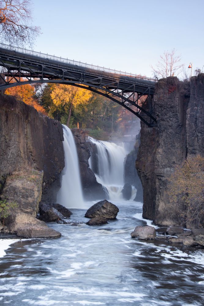 Scenic view of Paterson Great Falls National Historic Park