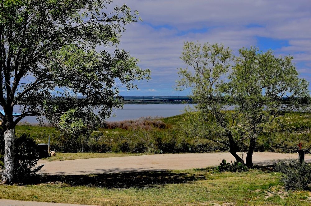The grounds of Brantley Lake State Park