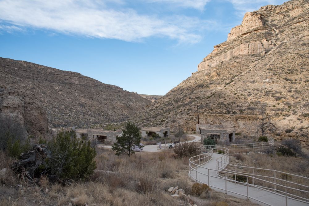 Trail at Sitting Bull Falls