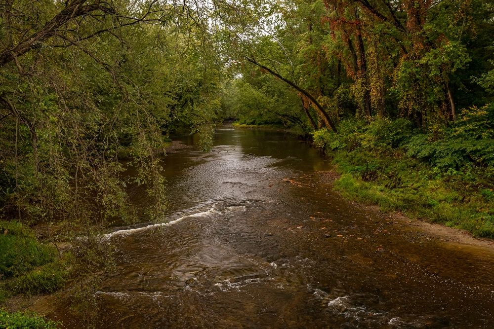 The waters of Conneaut Creek