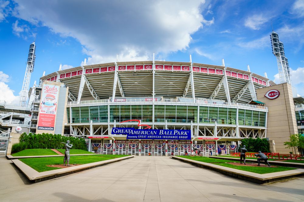 Exterior of the Great American Ball Park