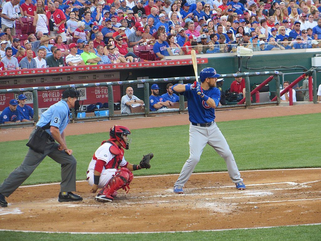 Baseball game in the Great American Ball Park