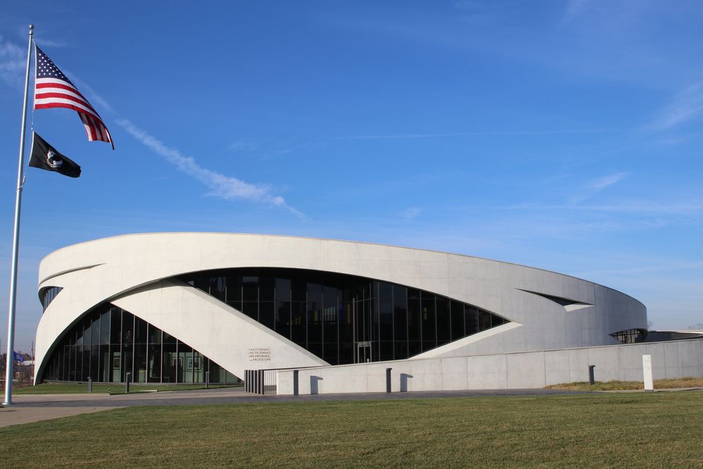 Exterior of the National Veterans Memorial and Museum