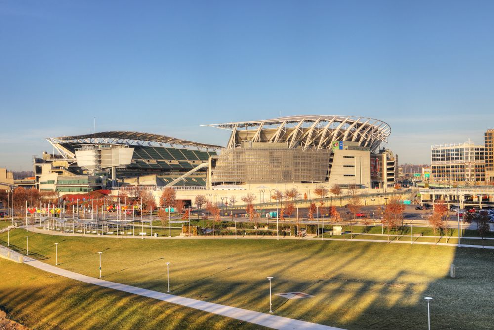 Exterior of the Paycor Stadium