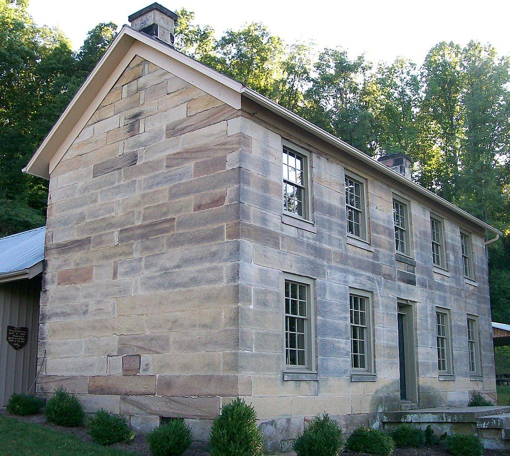 Stone house at Salt Fork State Park
