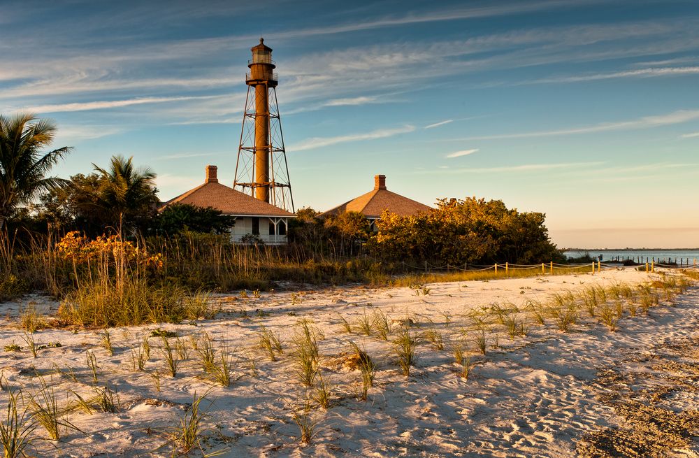 Lighthouse in Sanibel Island