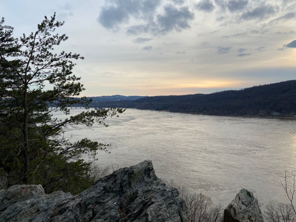 View of the river at Chickies Rock County Park
