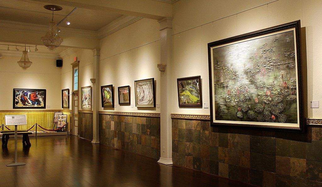 H.H. Dorje Chang Buddha III Cultural and Art Museum's first floor exhibits
