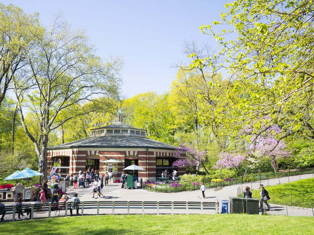 Exterior of the Central Park Carousel