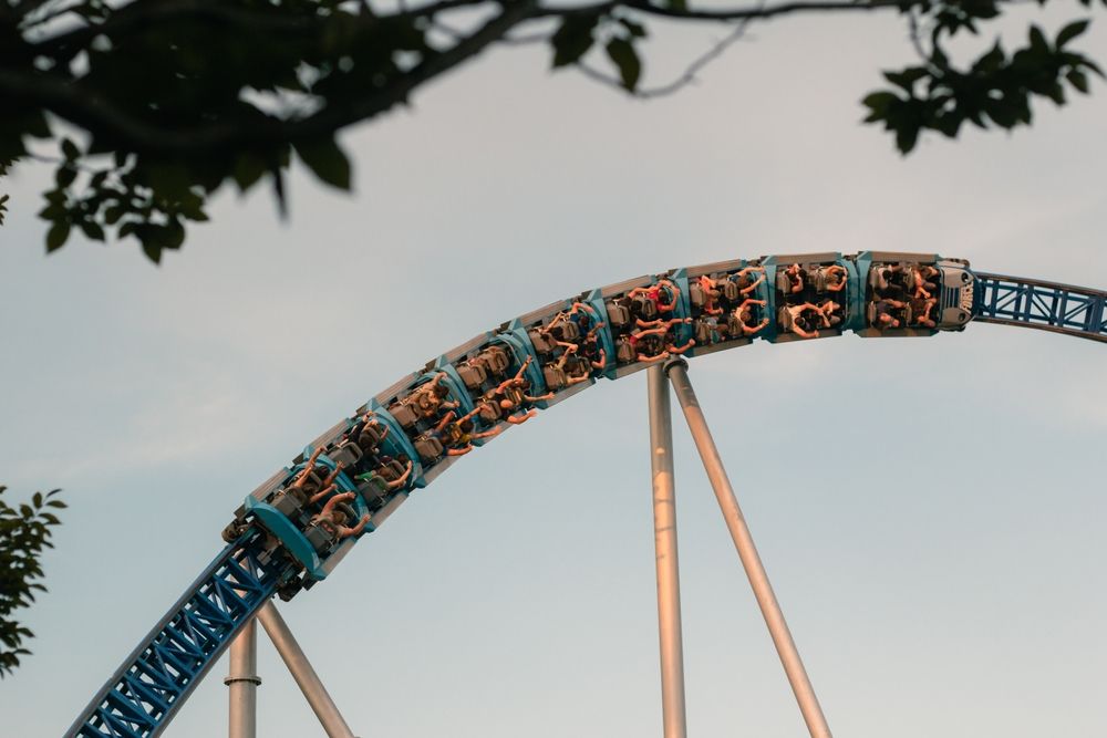 People on the Millennium Force