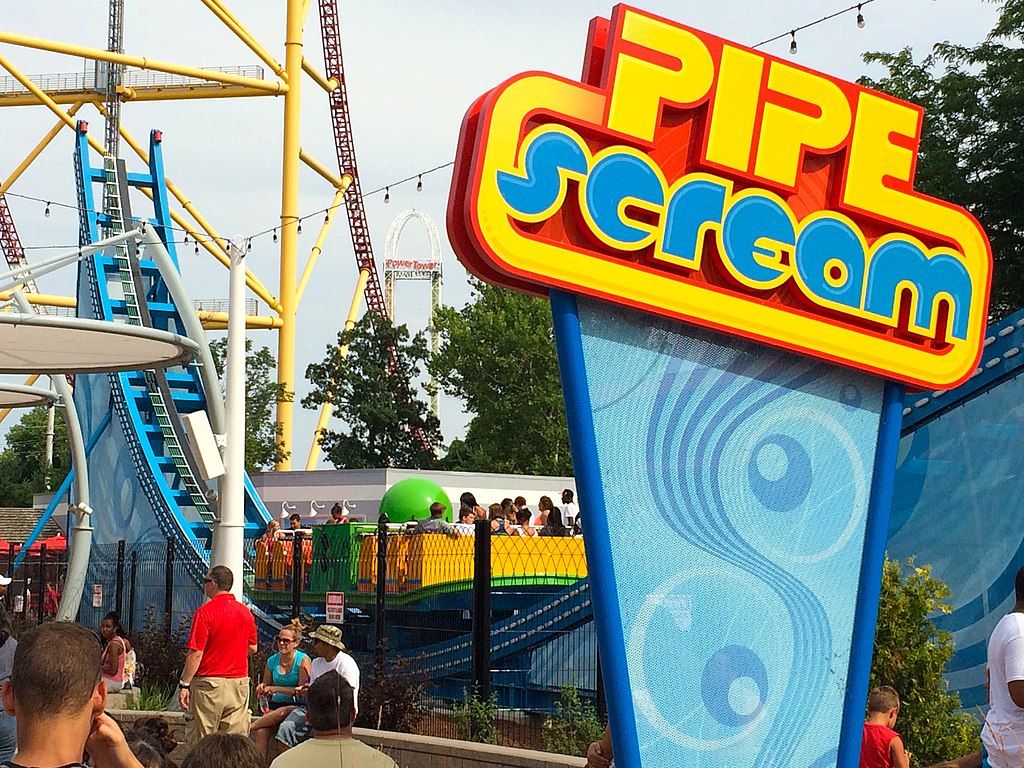 Signage of Pipe Scream