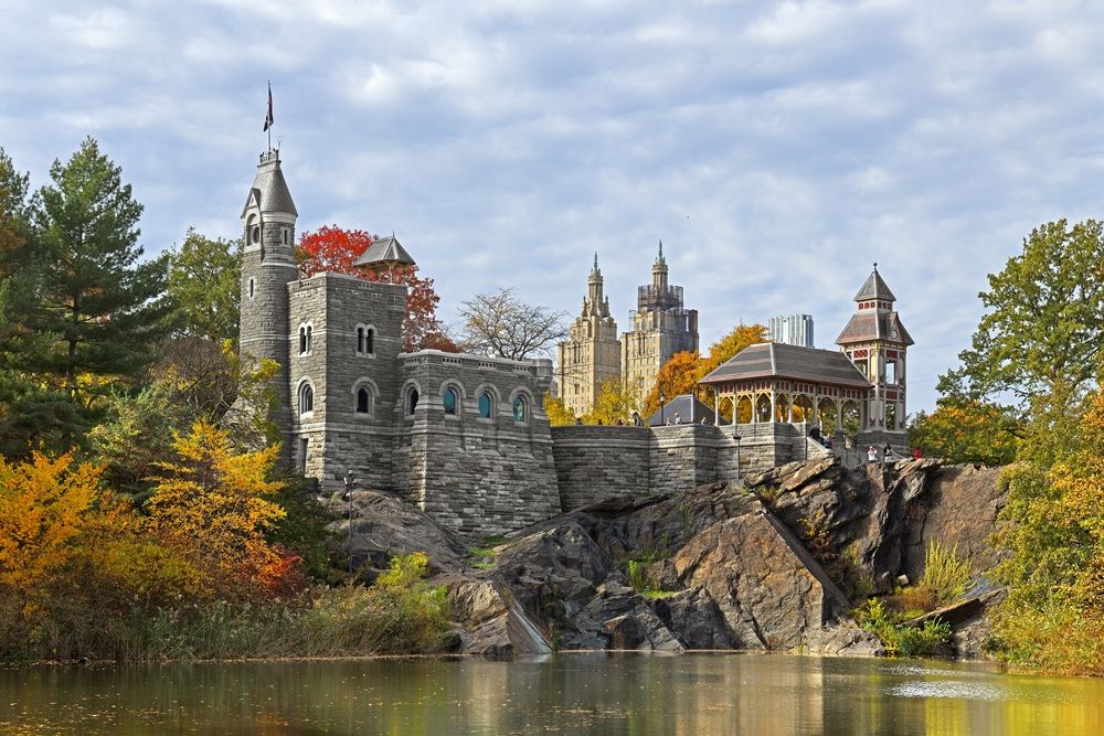 Exterior of Belvedere Castle