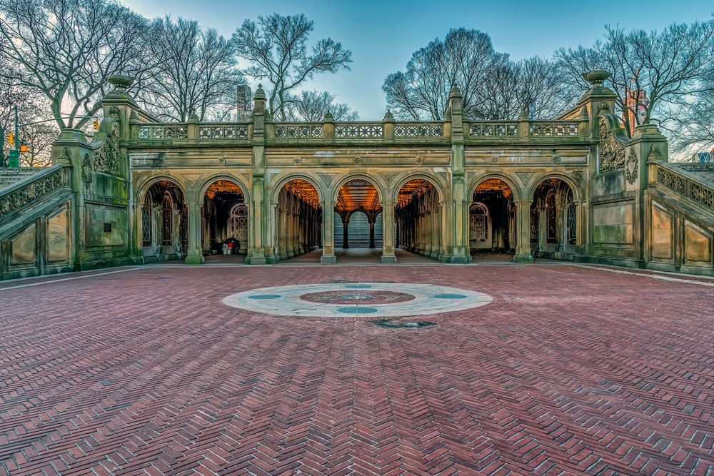 Exterior of Bethesda Terrace