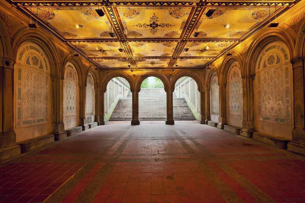 Passage tunnel of Bethesda Terrace