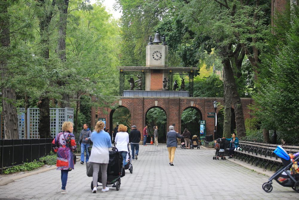 Entrance of Central Park Zoo