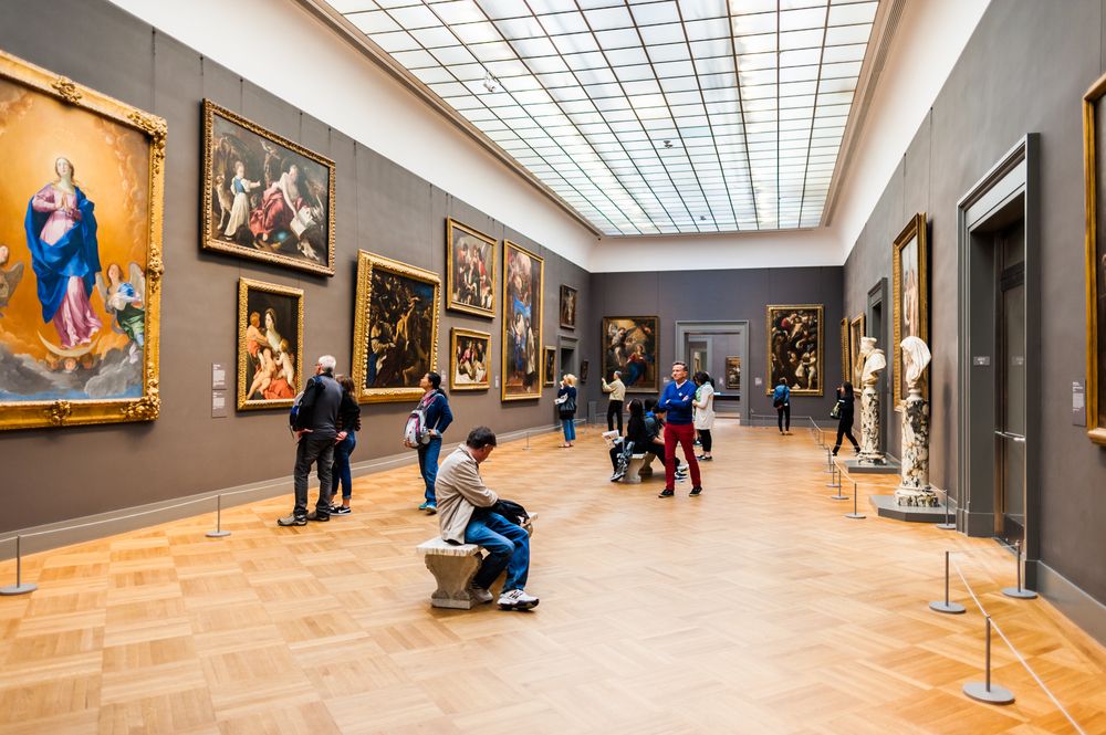 European gallery in Metropolitan Museum of Art