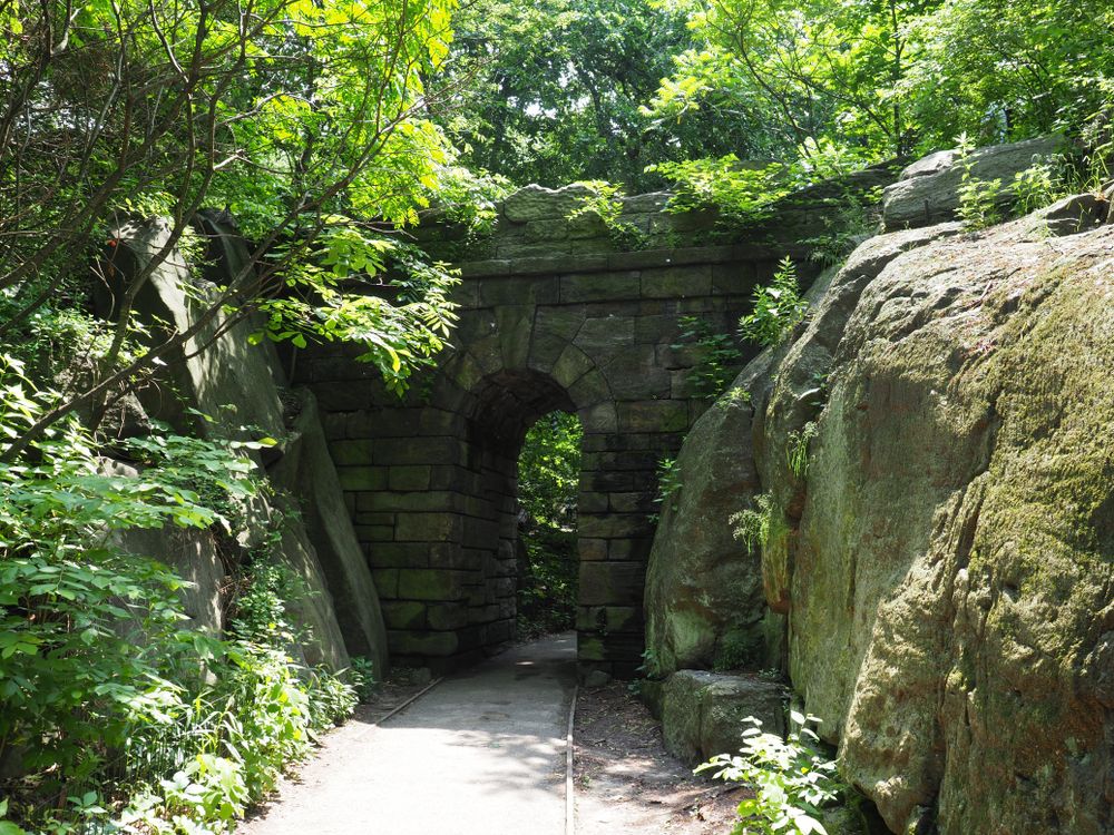 Stone archway of the Ramble