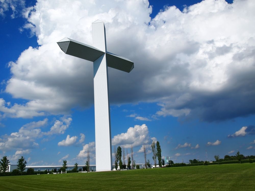 Daytime view of Cross at the Crossroads