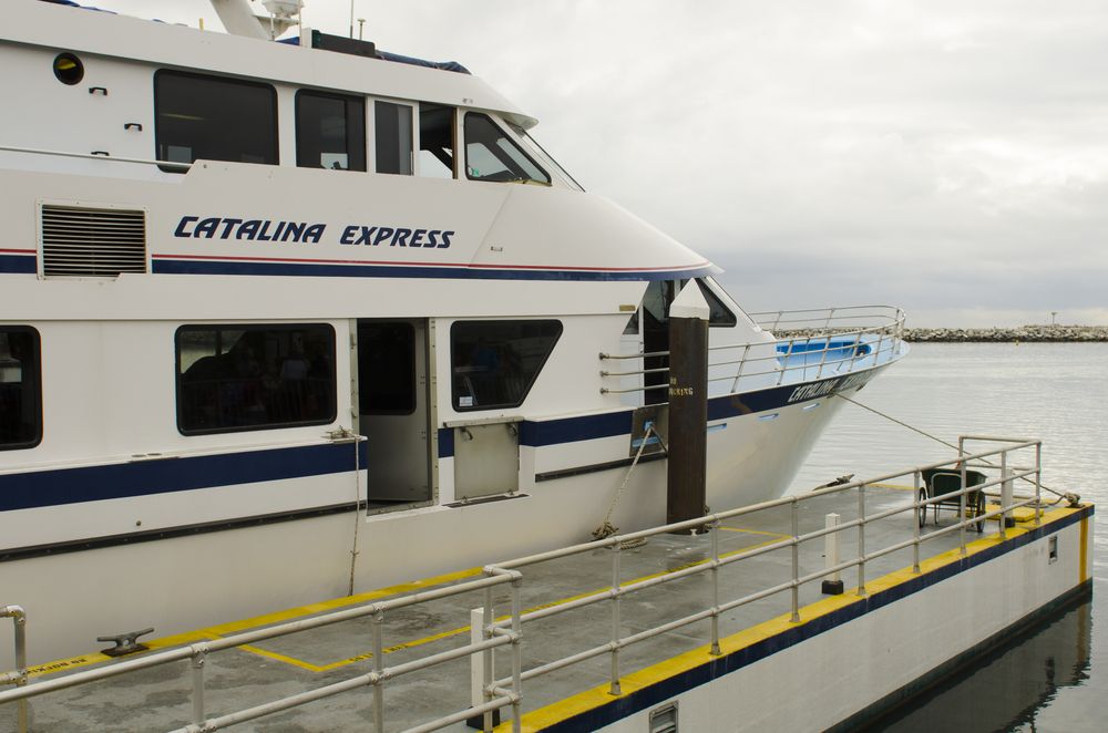 View of Catalina Express