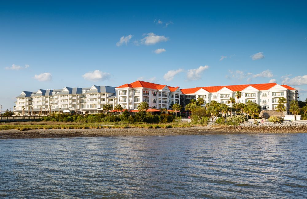 Exterior of the Charleston Harbor Resort & Marina