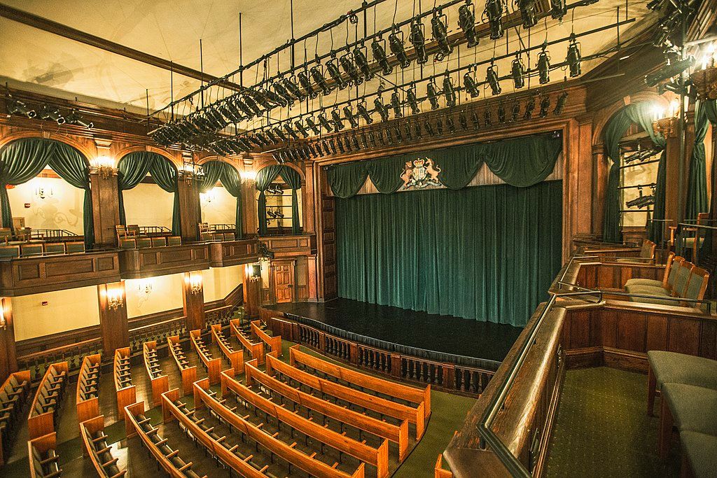 Interior of the Dock Street Theater
