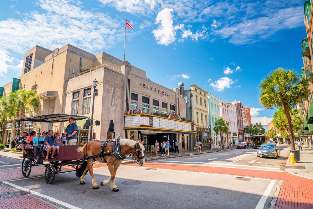 Carriage ride at Charleston