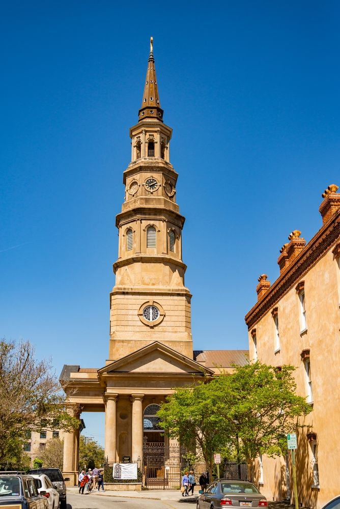 Exterior of the St. Philip’s Episcopal Church
