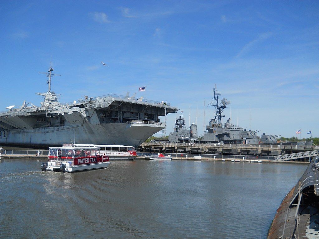 Charleston Water Taxi at Patriots Point